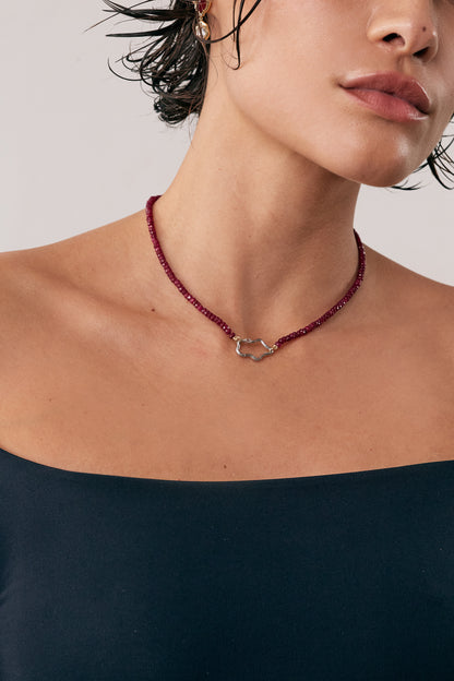 Colar Puissance Rouge