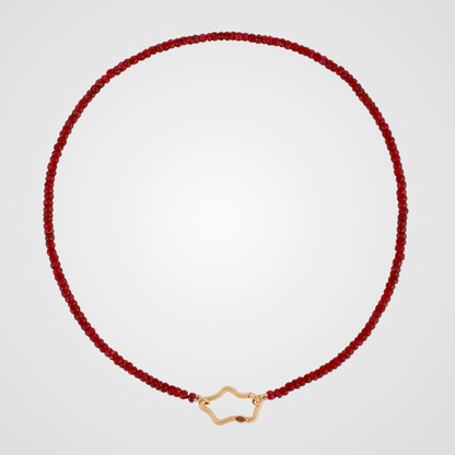 Colar Puissance Rouge