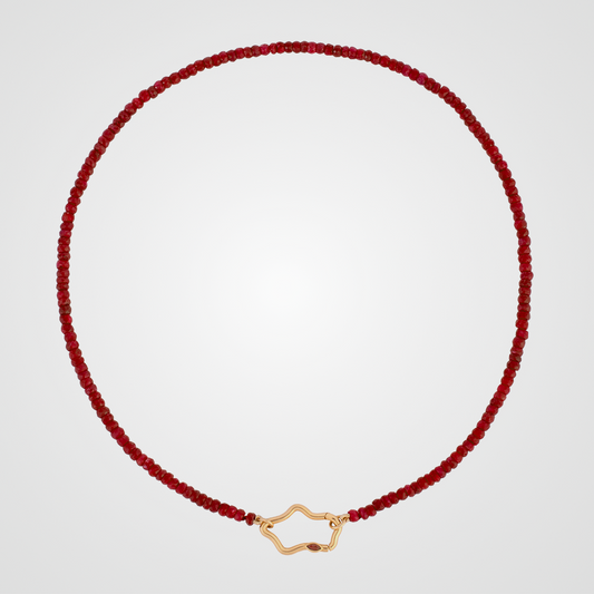 Colar Puissance Rouge